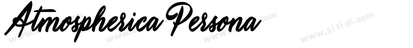 Atmospherica Persona字体转换